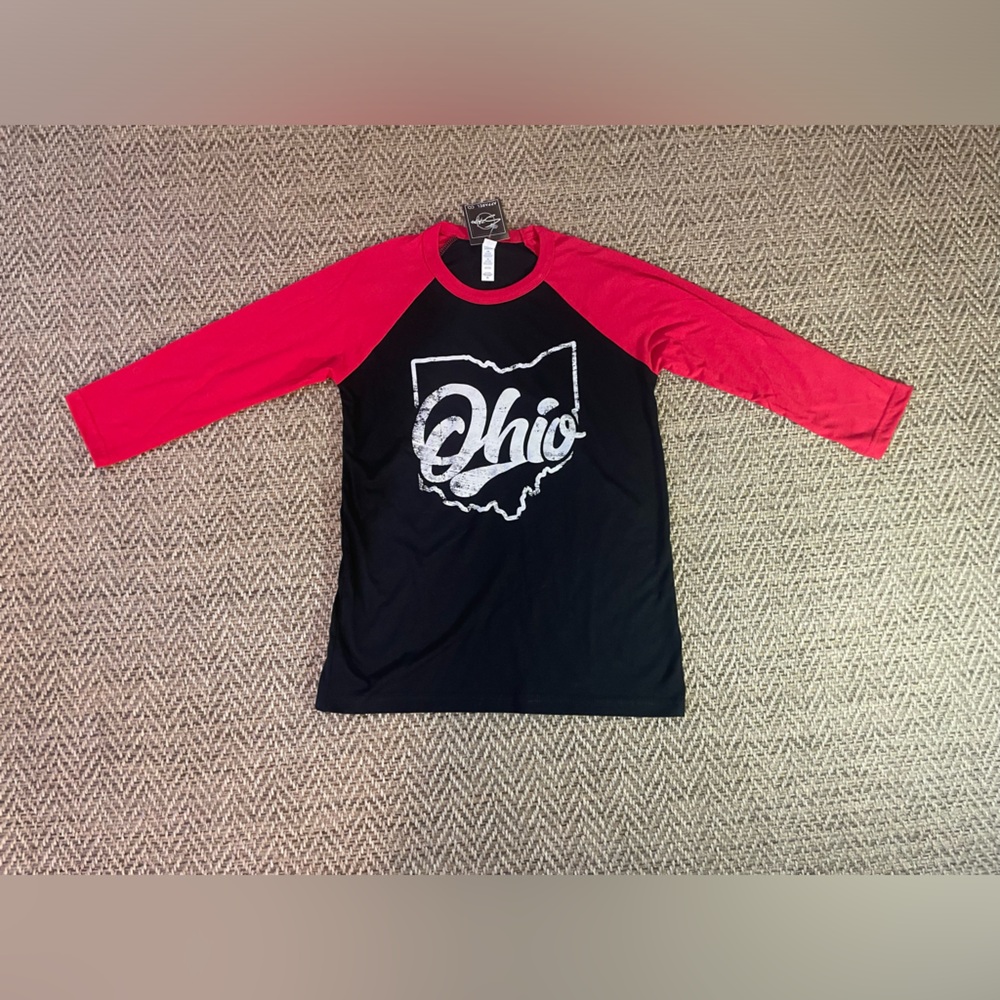 NWT Ohio state raglan T-shirt size XS